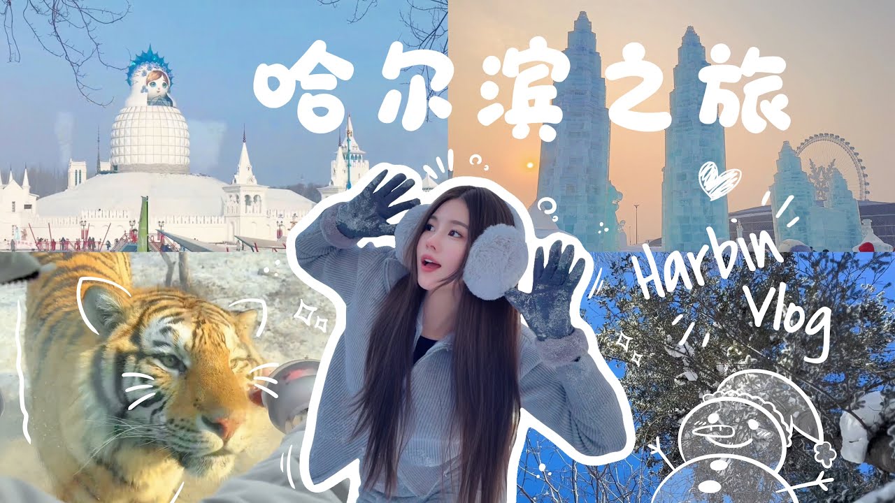 超长哈尔滨Vlog｜无限回味7天吃喝玩乐✨