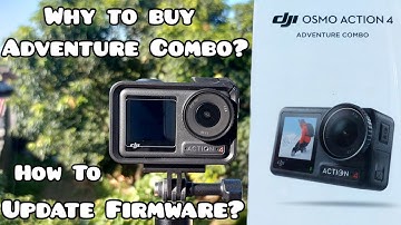 Dji Osmo Action 4 Adventure Combo Firmware Update