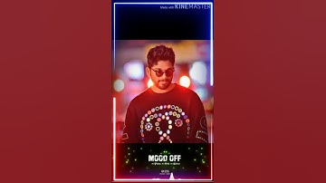 ||😔Mood off 😔|| allu Arjun || status video||