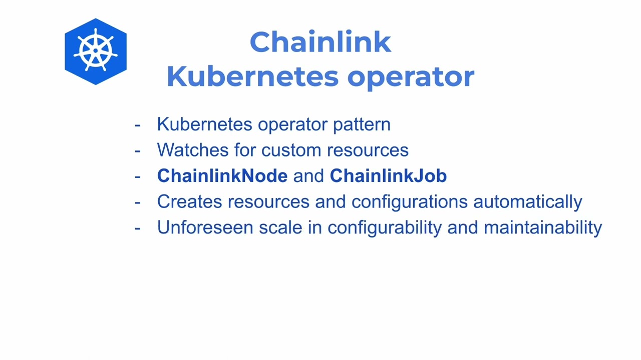 Chainlink Kubernetes Operator | Devpost