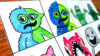 Garten Of Banban 4 || Drawing Monsters Cartoon VS Original
