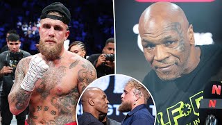 Despite the boxer's medical emergency, Jake Paul says that the fight with Mike Tyson is still...