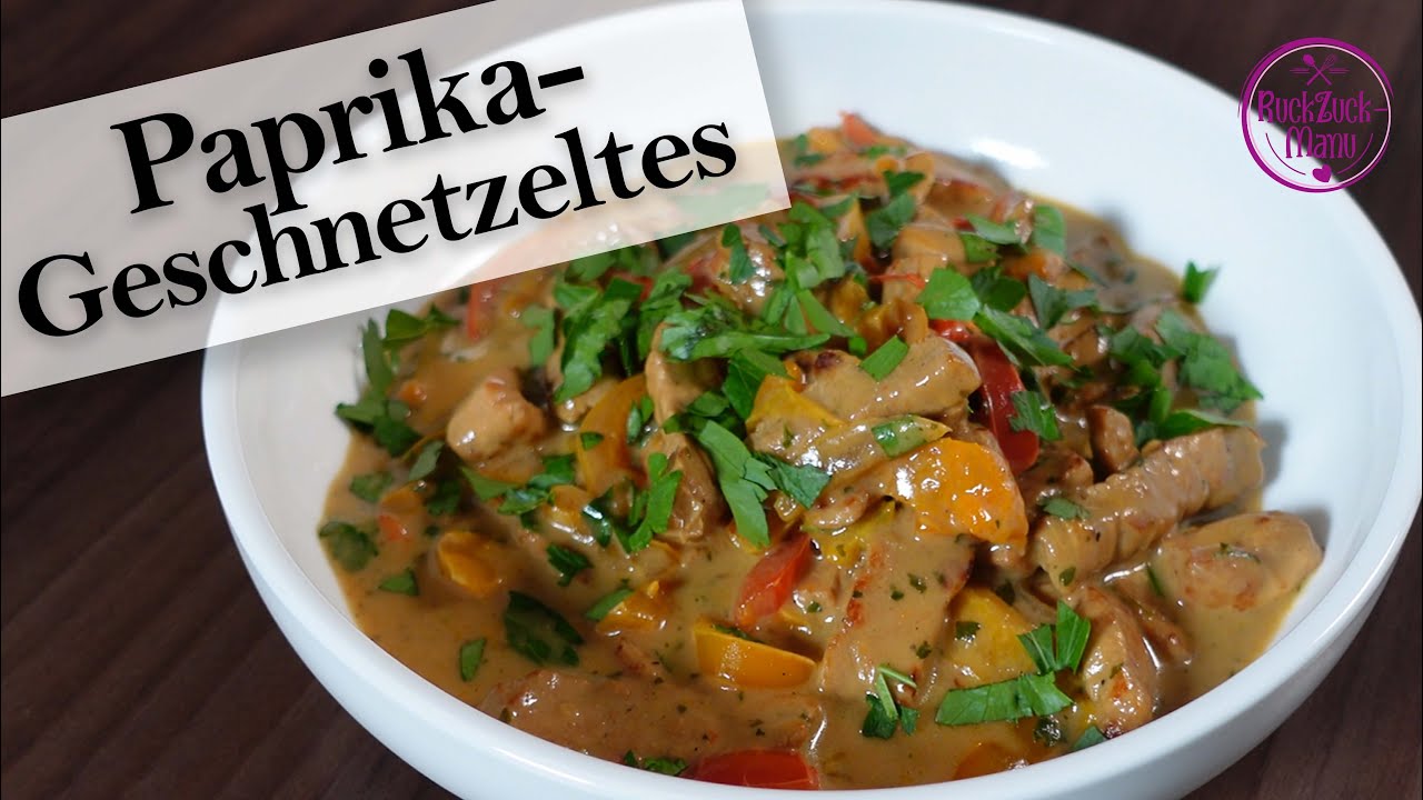 Paprika Geschnetzeltes Thermomix® TM5/TM6/TM7