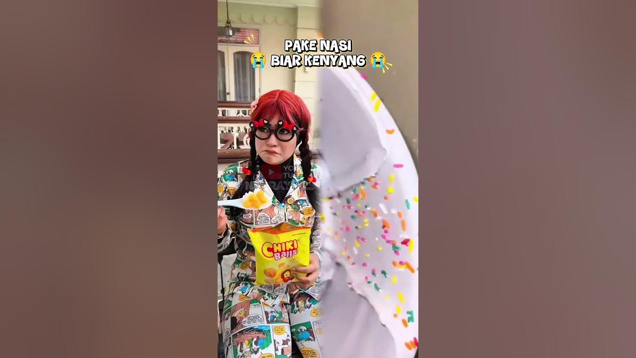 PAKE NASI BIAR KENYANG 😭 | SC NURRAYNI25