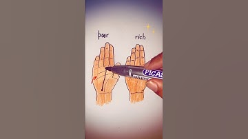 Poor or rich art | palmistry astrology