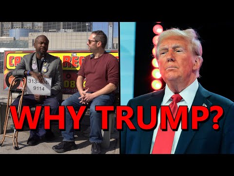 Black Men Moving to Trump? "He's a Felon & He Released Felons"