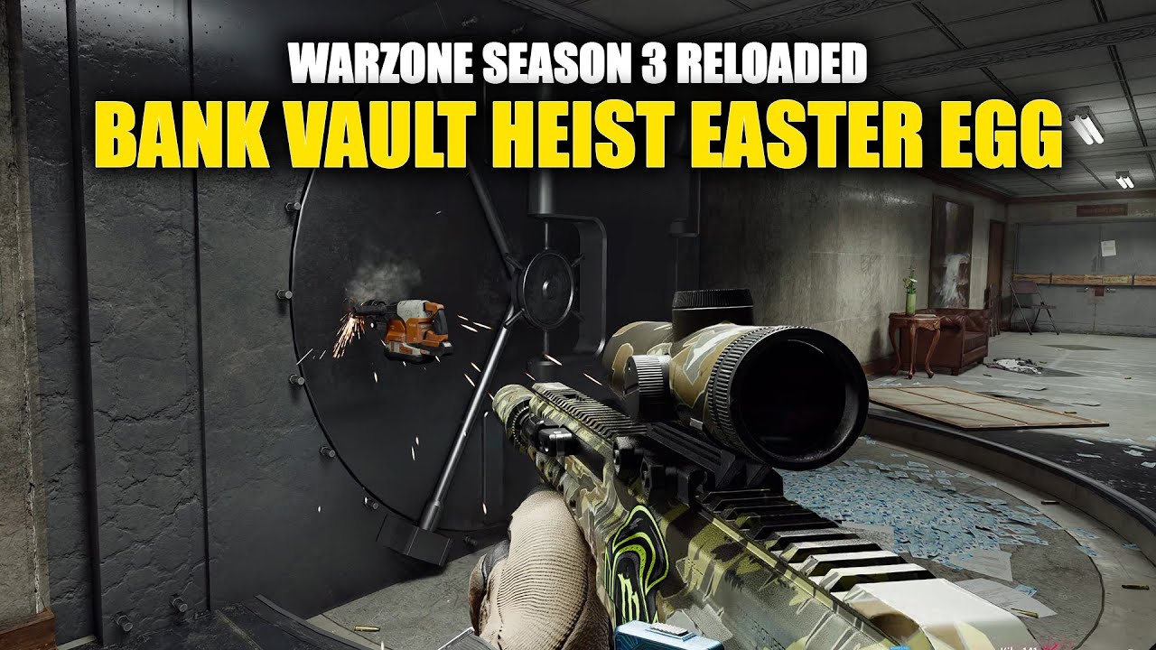 Call of Duty: Warzone - Bank Vault Heist Easter Egg (Warzone Season 3 Reloaded)