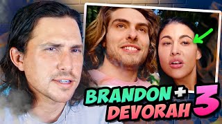 Dating Coach Reacts to BRANDON WALSH + DEVORAH ROLOFF 3 Net Worth