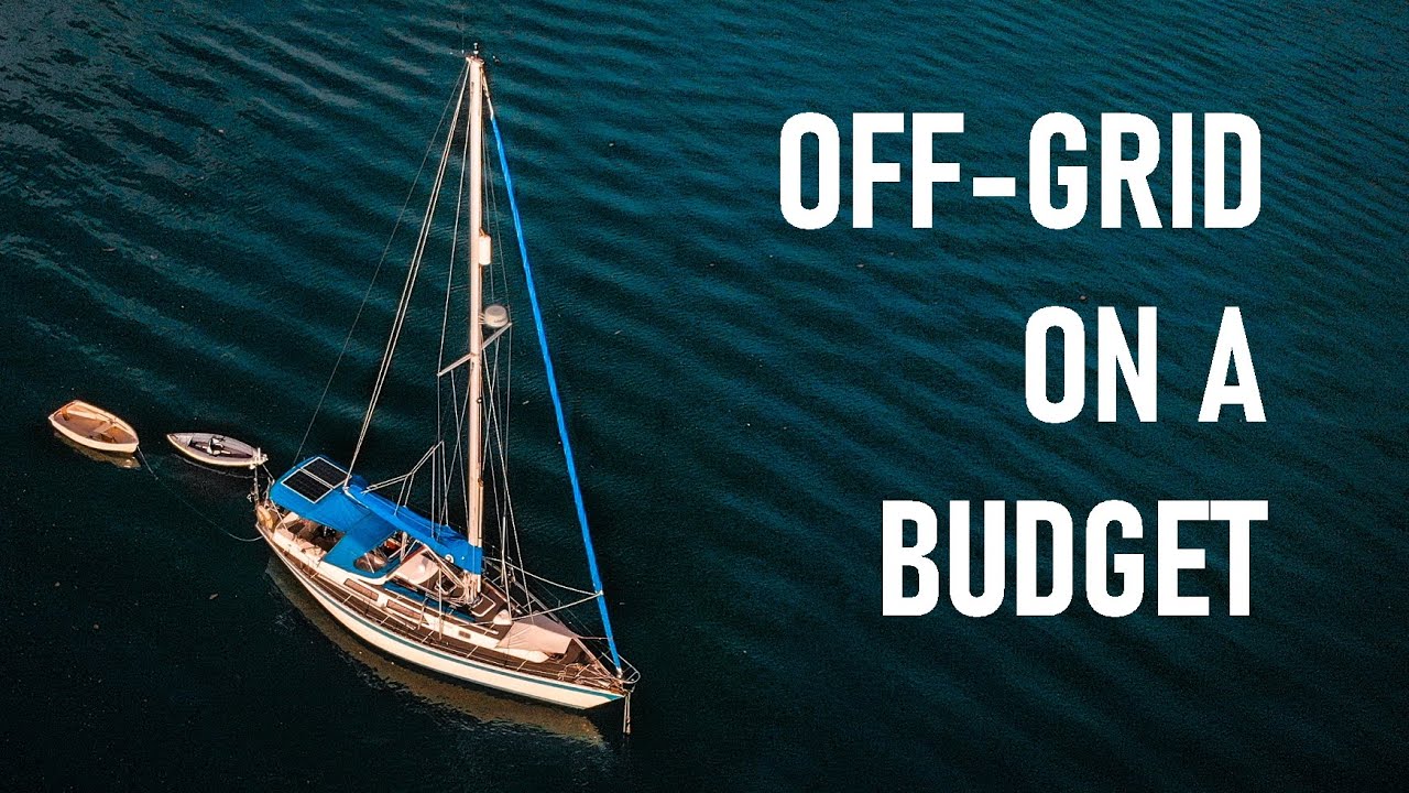 Budget OFF-GRID living on a MINIMALIST sail boat