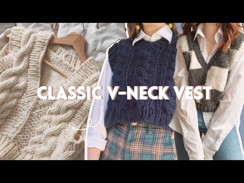 Video: How To Knit A Fashion Vest