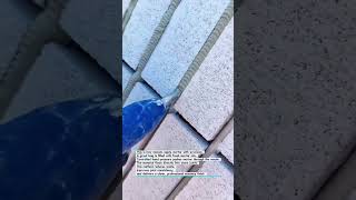 Precision Mortar Filling Tool | Clean Stone Jointing #construction #masonry #tools