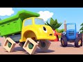 Синий трактор - Квадратные колёса 🚜 Развивающие мультфильмы про машинки для детей