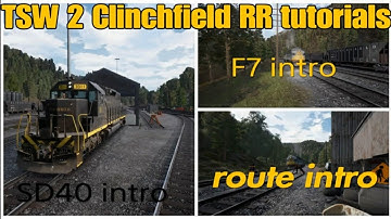 TSW 2 **NEW DLC** Clinchfield railroad tutorials!
