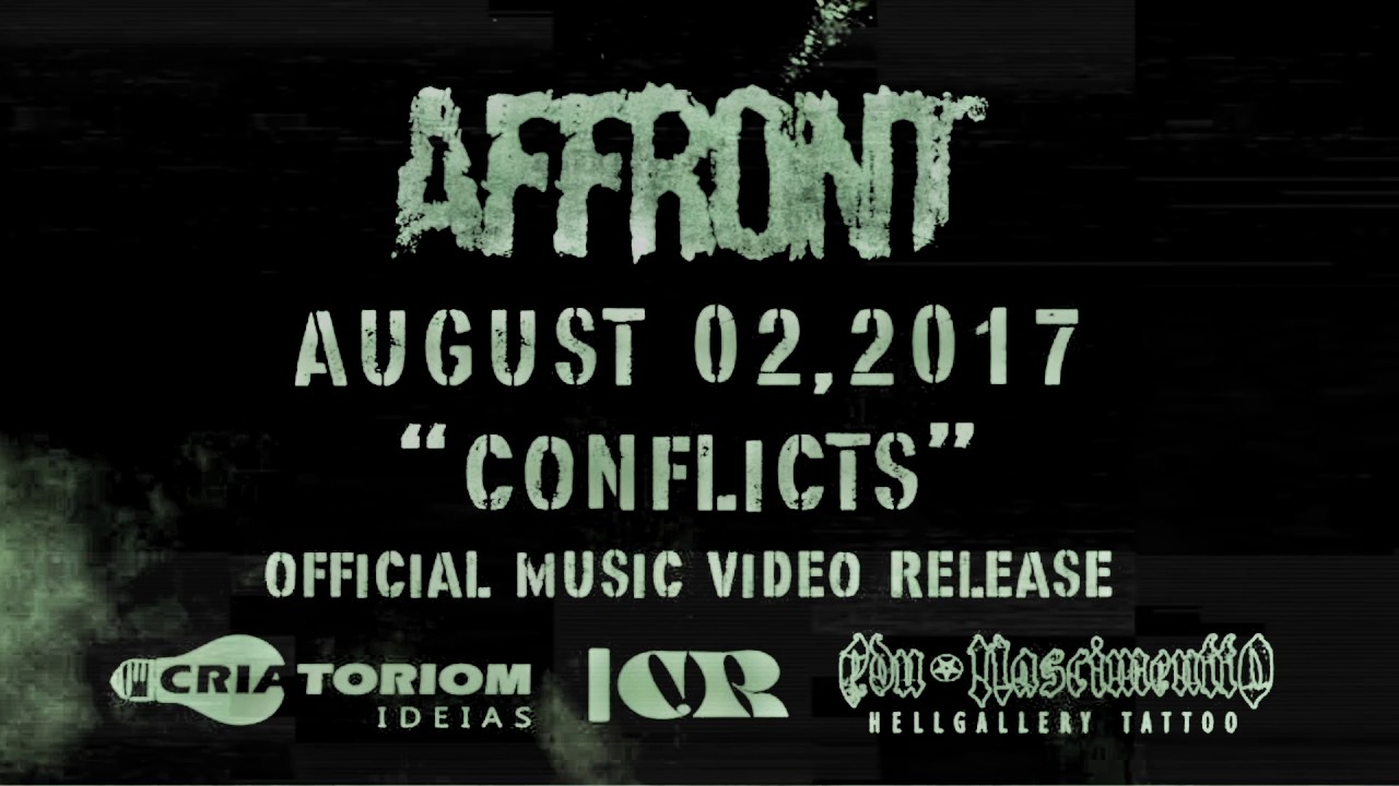 AFFRONT  - Conflicts - teaser music video