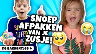 TOP 10 MANIEREN OM AAN SNOEP TE KOMEN - De Bakkertjes #277