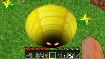 HOW NOOB FOUND MONSTER INSIDE SCARY GOLDEN PIT!? Minecraft NOOB vs PRO! 100% TROLLING SECRET TRAP