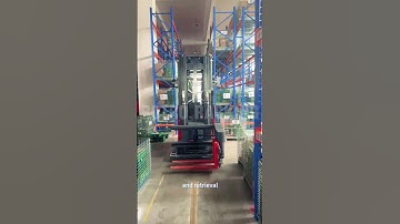 Narrow aisle pallet racking #racking #warehouse #factory  #mobilerackingsystem #Botro-Racking