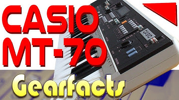 Casio MT-70: Feels like a robot