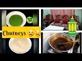 CHANGES IN THE LIVING ROOM/ GREEN CHUTNEY/ KHATTI MEETHI CHUTNEY/ HOMEMADE BREAD CRUMBS