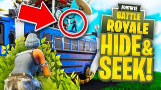 THE MOST INSANE HIDING SPOT EVER IN FORTNITE - HIDE AND SEEK