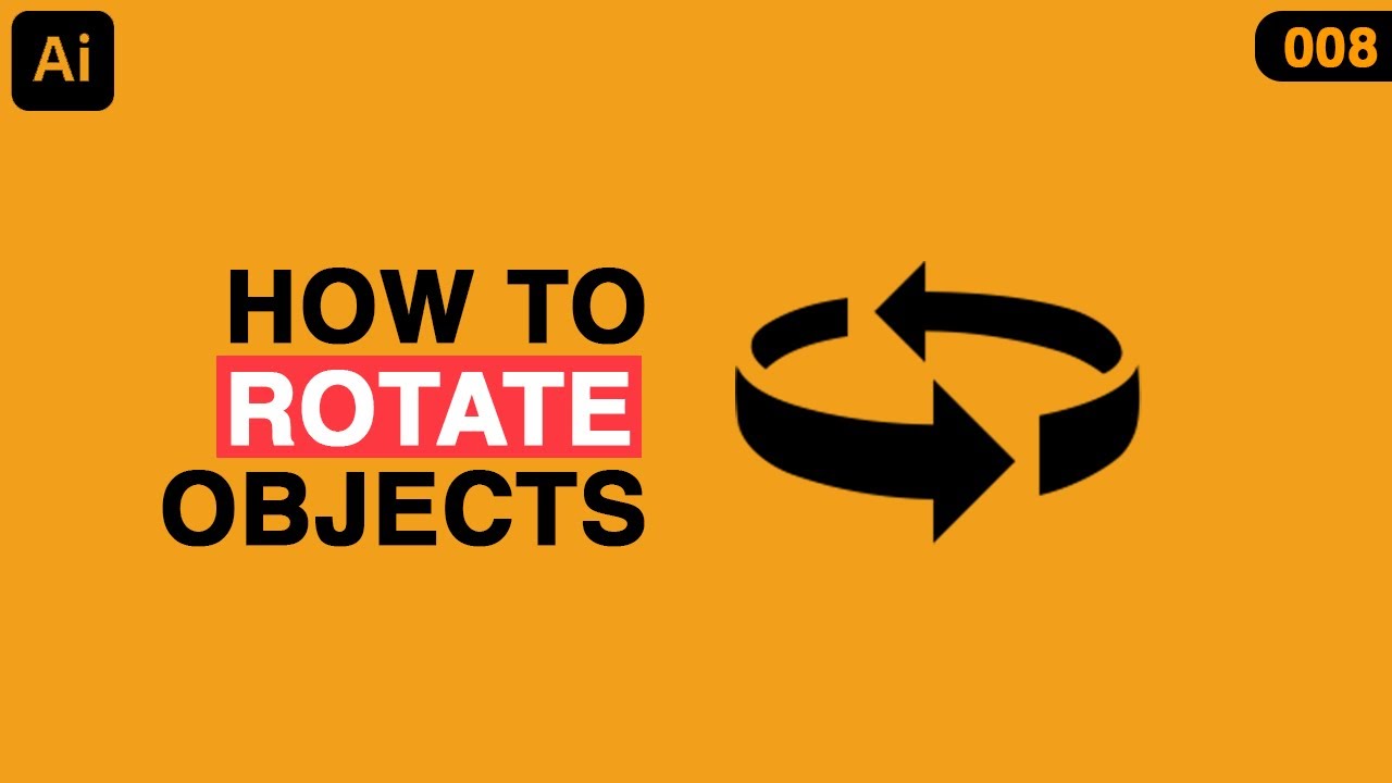How to Rotate Rectangles in Illustrator - YouTube