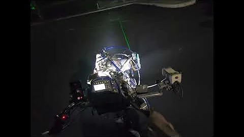 Layout and Painting of Parking Spaces on a Radius