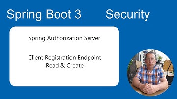 Spring Boot 3 Tutorial Security OAuth2 Client Registration Endpoint Read & Create test with Postman.