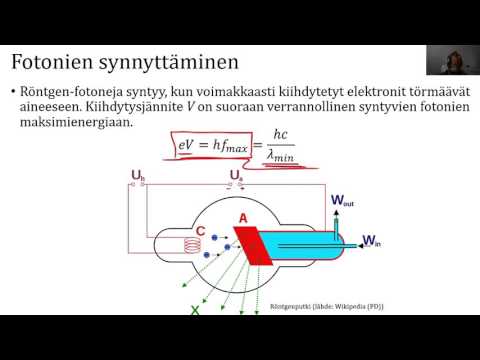 Video: Fotonin Ominaisuudet Alkeishiukkasena