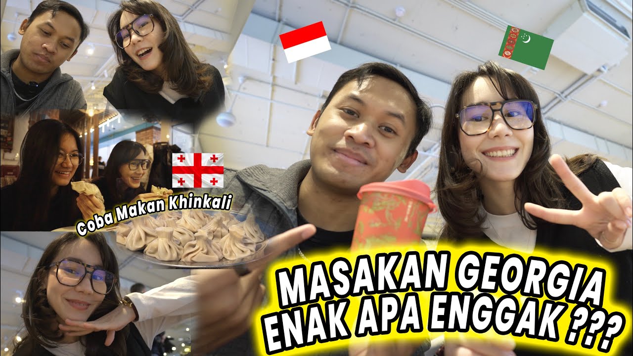 COBAIN MASAKAN GEORGIA BARENG MAHASISWA MUSLIM DI RUSIA - ft Leyla Ancila daily russian vlog