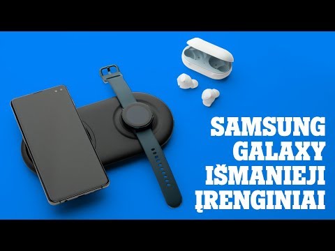 Samsung Galaxy išmaniųjų aksesuarų apžvalga