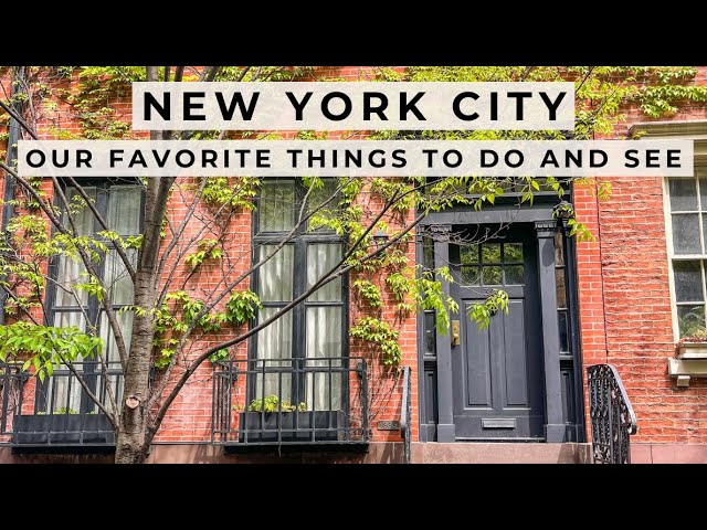 New York City Guide🗽🍎 | Favorite Things to Do + See in NYC | Ashley Travels class=