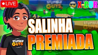 SALA PREMIADA  🌈 X - COR🌈 😎 STUMBLE GUYS AO VIVO  😎  JOGANDO COM INSCRITOS ‹ SEDNEM21 › ​​