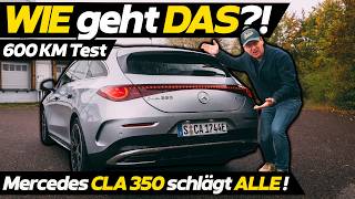 Mercedes CLA 350 4MATIC Shooting Brake Tested: Consumption, Range & 500 km Road Trip