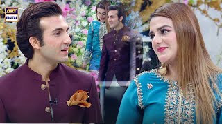 Let's Welcome The Most Favorite Reel Life Couple Shehroz Sabzwari And Shazeal Shoukat