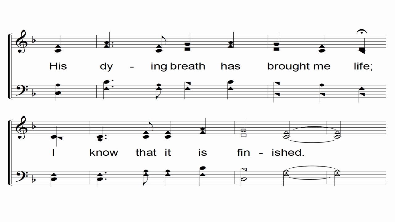 How deep the father s love a cappella hymn youtube