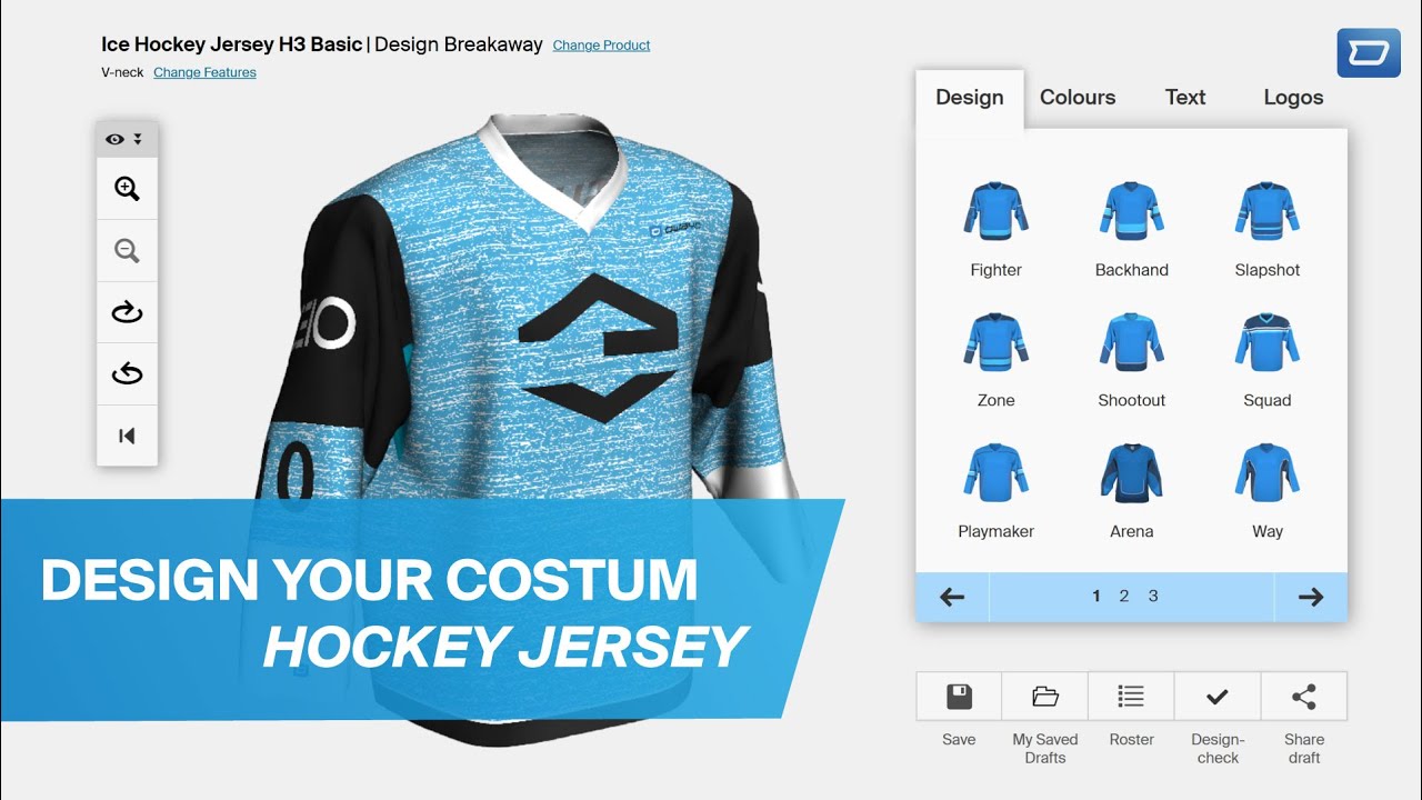 Ice Hockey Jersey Design