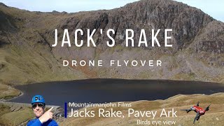 Pavey Ark and Jacks Rake - Lake District Drone flight