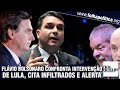 Flávio Bolsonaro confronta intervenção decretada por Lula, aborda infiltrados e denuncia prisões ilegais. (VÍDEO)