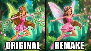 Winx Club Reboot - Flora's transformation (remake)