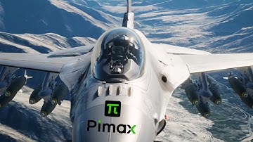 Flying F16s Over Afghanistan in Ultra-Realistic VR | Dcs World - 4K Pure Sound