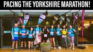 Running the 2021 Yorkshire Marathon. My FIRST EVER TIME pacing a marathon! 5 hour marathon pacing.