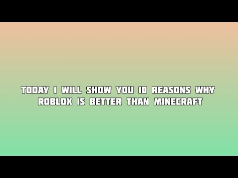 10 Reasons Why Roblox Is Better Than Minecraft YouTube Hqdefault 