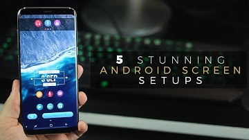 5 Stunning Android Homescreen Setups on Galaxy S8