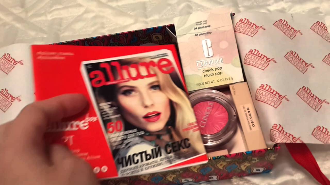 ALLUREBOX в апреле 2016