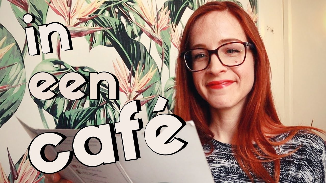 ORDER in DUTCH in a CAFE or RESTAURANT // Dutch for BEGINNERS les 23 (NT2 - A1)