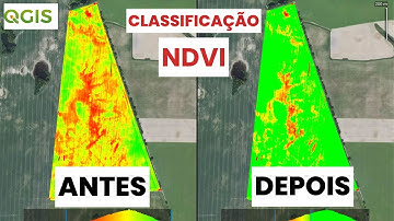 Automatize a classificação do NDVI no QGIS com este plugin