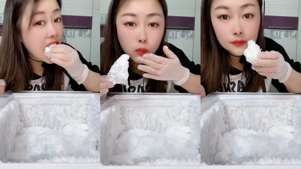 CRISPY HUMIDIFIER FREEZER FROST CRUNCHES😋 - YouTube