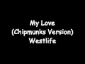 My Love Westlife Chipmunks Version Flv