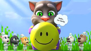 My Talking Tom Friends But VERITY MINECRAFT - AMONG US - TALKING TOM CAT screenshot 5