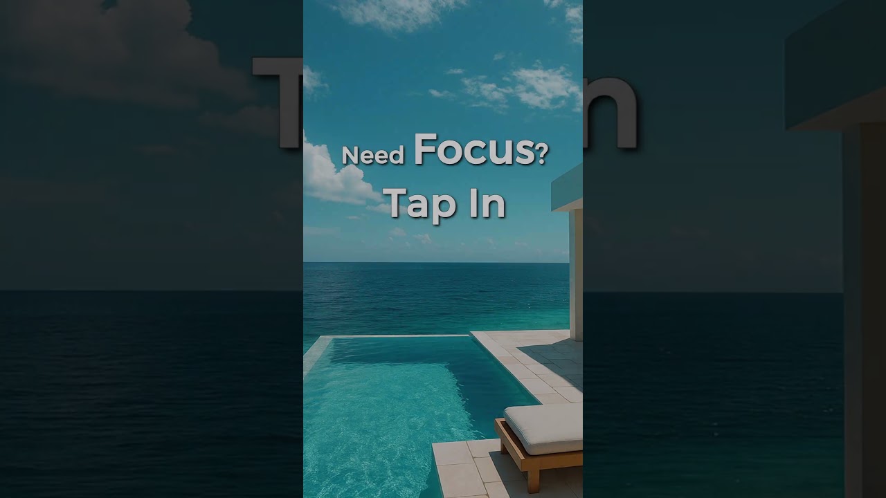 Joy in Focus #3 – Ocean Wave Sounds for Study & Work 🌊 